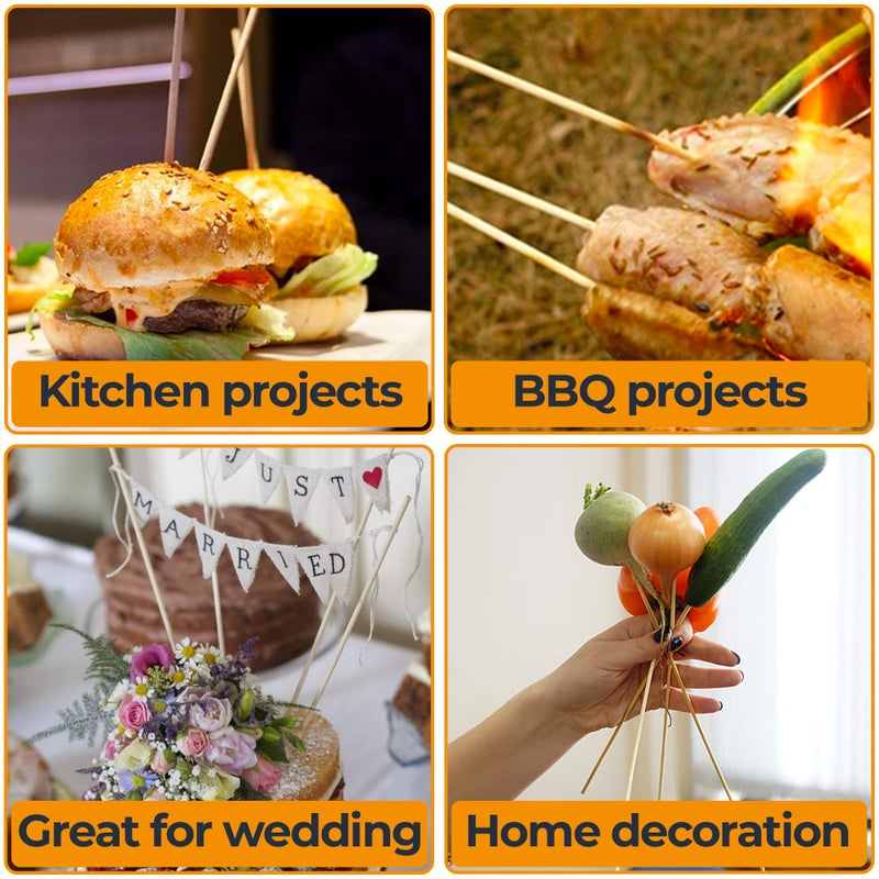 StesoSHOP Wooden Dowel Rods 6 inch - 1/8 Hardwood Dowels - Craft Dowels for Woodworking Project 50 pcs - for Model Building Games Kids Crafts Handmade Gifts Home Decor (1/8)â€¦ - Image 3